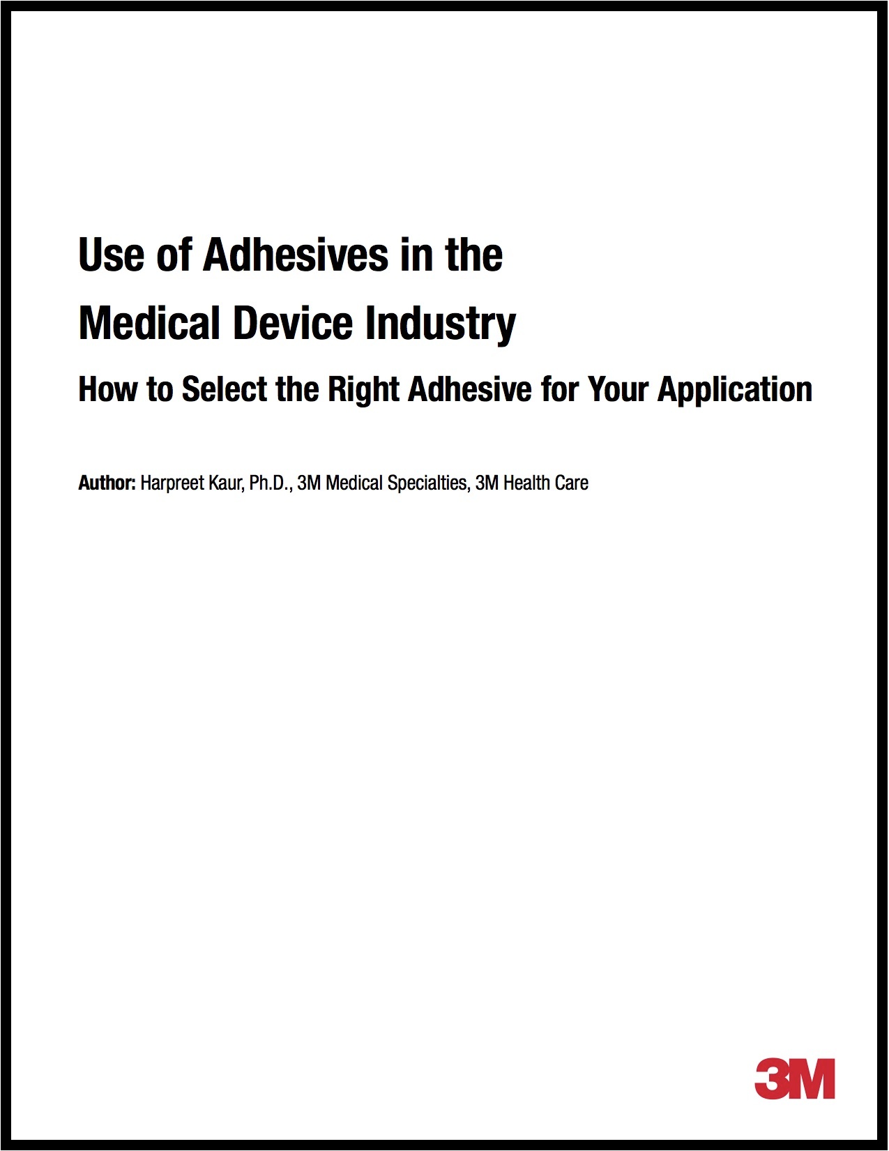 3M Whitepaper Cover